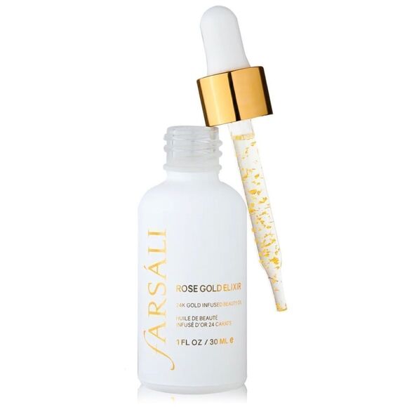 NIB FARSÁLI Rose Gold Elixir Radiating 24k Gold-Infused Moisturizer - Picture 1 of 8